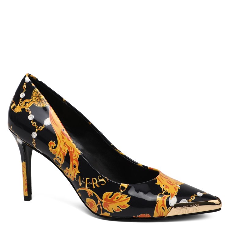 

Туфли женские Versace Jeans Couture 75VA3S50 черные 36 EU, Черный, 75VA3S50