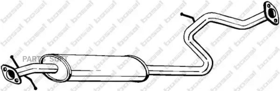 

Резонатор выхлопной системы Bosal-Oris 282055