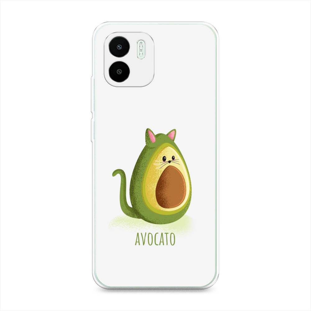 

Чехол Awog на Redmi A1 / Редми A1 "Avocato", Зеленый;коричневый