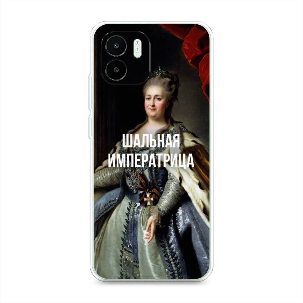 

Чехол Awog на Redmi A1 / Редми A1 "Шальная императрица", Синий;красный;белый