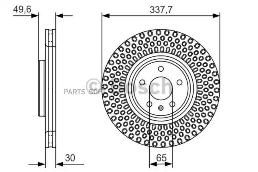 

Тормозной диск Bosch 0986479C90