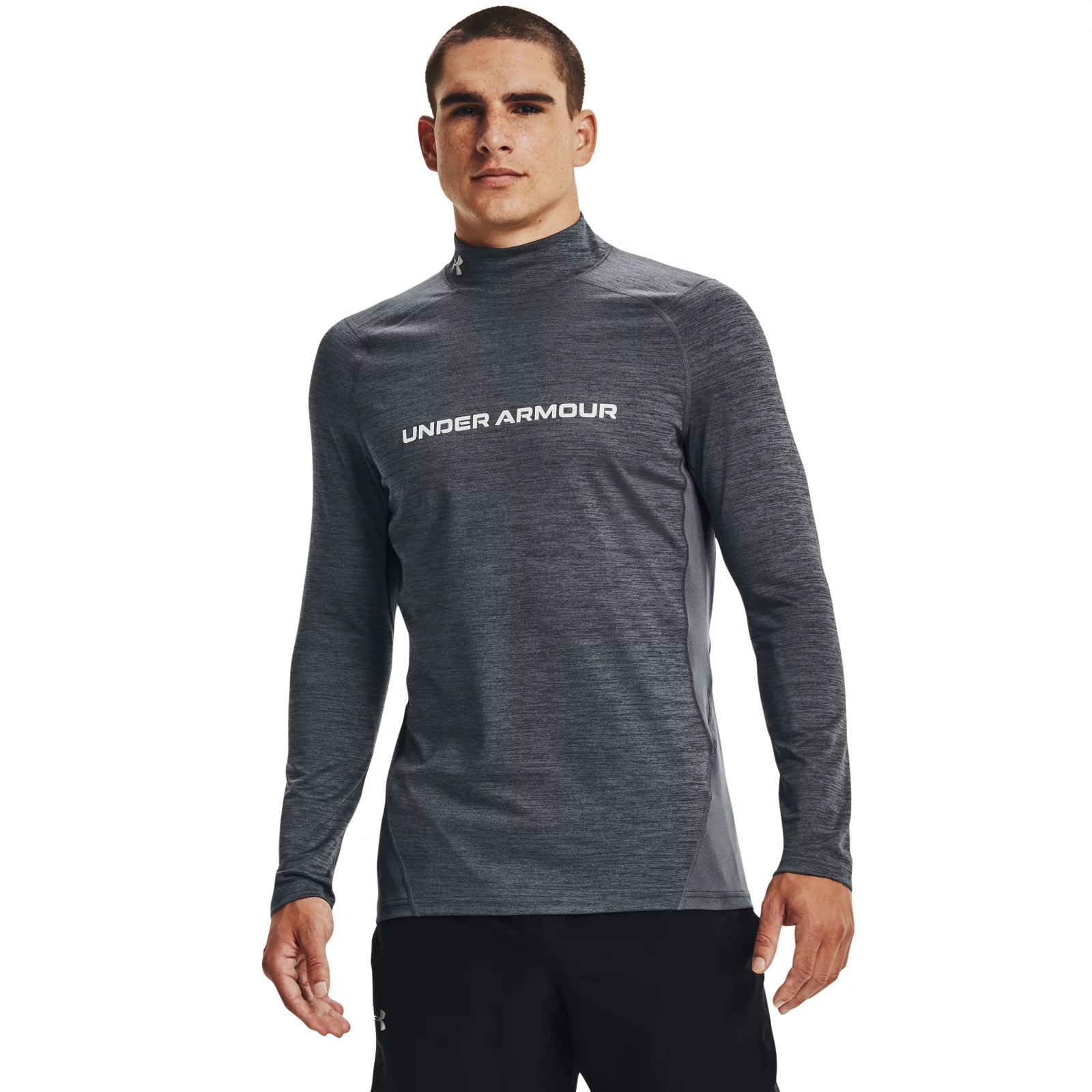 фото Футболка мужская under armour 1366069-012 серая xl