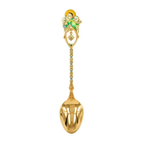 

Ложка из серебра 7002, Серебристый, 7002