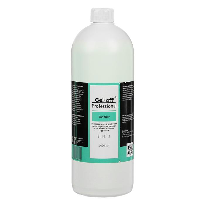 фото Антисептик спиртовой для рук и ногтей gel*off sanitizer, 1000 мл 2785377 gel-off