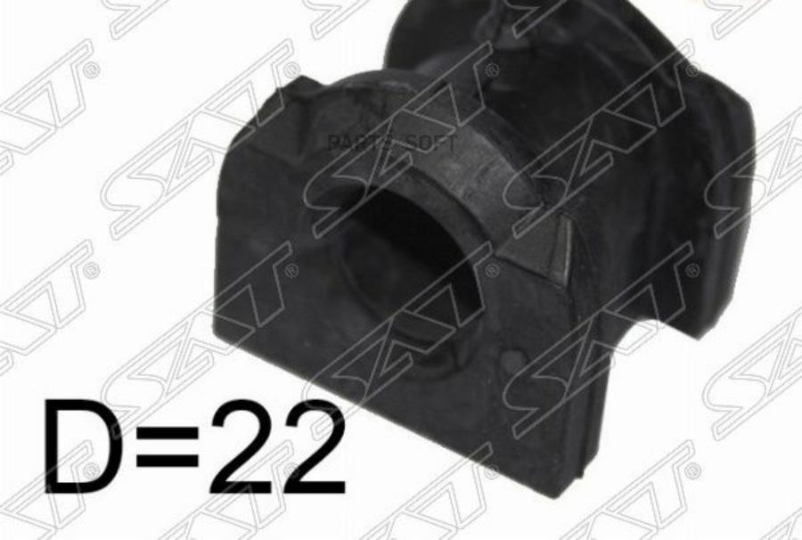 

Втулка переднего стабилизатора D=22 MITSUBISHI LANCER 00-09CEDIA 00-03 SAT ST05105103AC