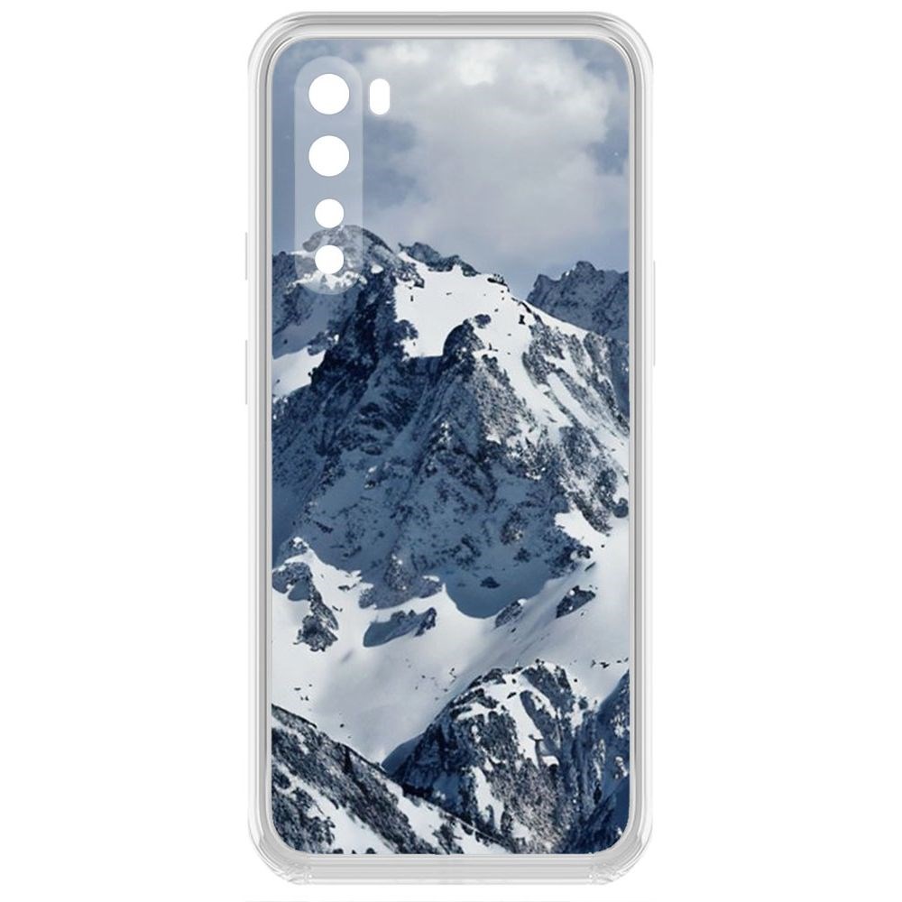 

Чехол-накладка Krutoff Clear Case Горы для OnePlus Nord
