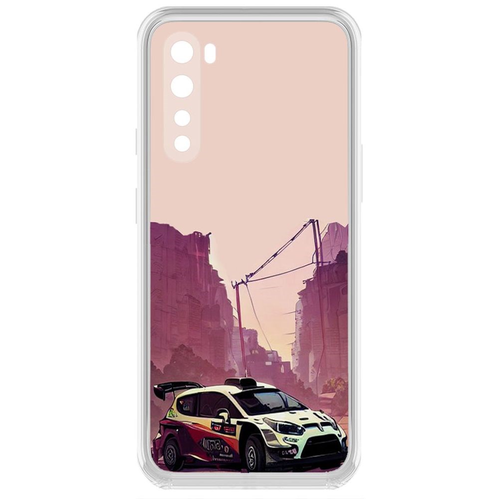 

Чехол-накладка Krutoff Clear Case Гоночный каньон для OnePlus Nord