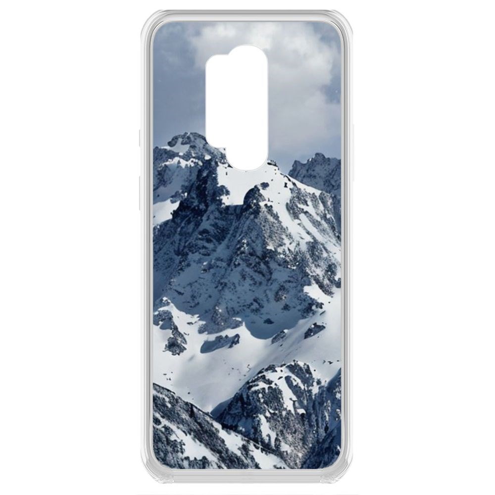 

Чехол-накладка Krutoff Clear Case Горы для OnePlus 8 Pro