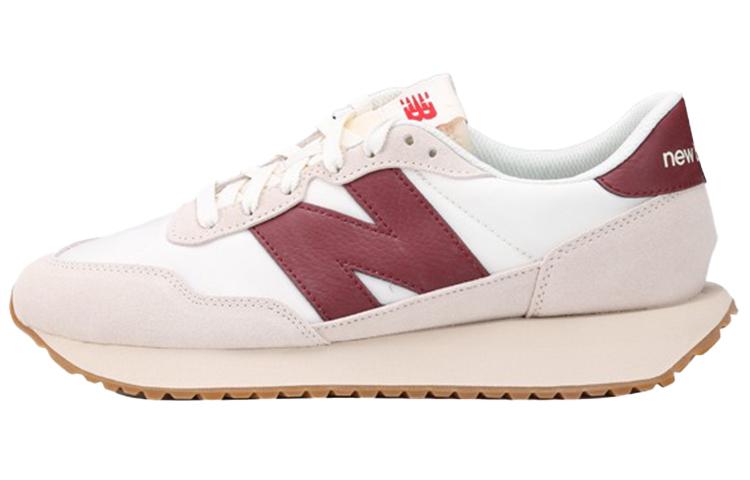 

Кроссовки унисекс New Balance NB 237 белые 37 EU, Белый, NB 237