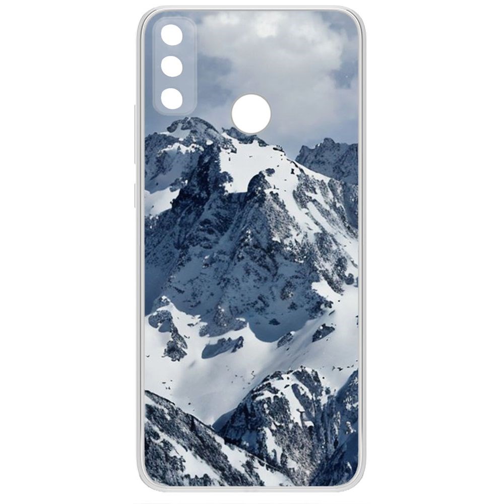 

Чехол-накладка Krutoff Clear Case Горы для Huawei Y8S, Прозрачный