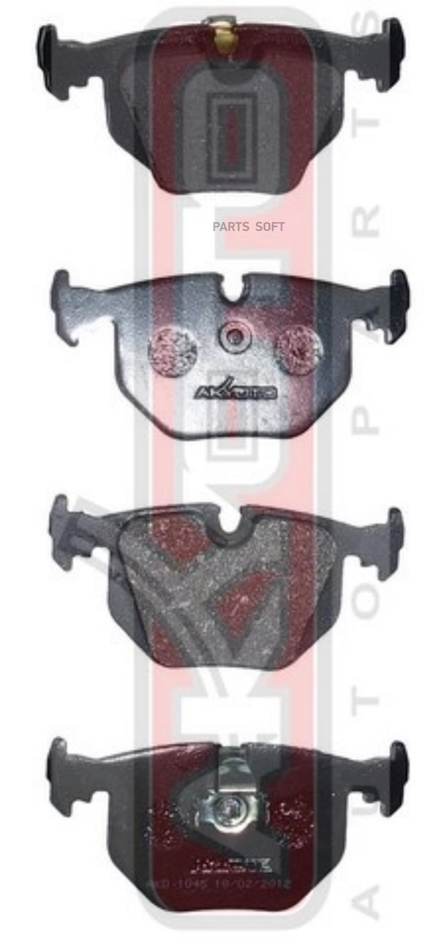 

Тормозные колодки Akyoto задние дисковые akd1045