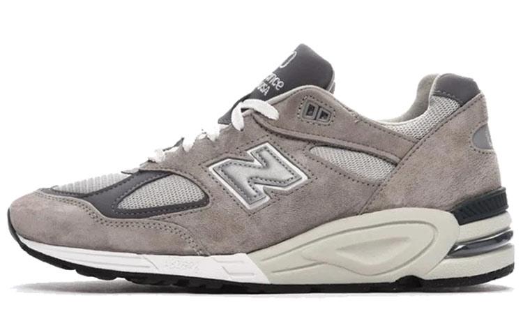 

Кроссовки унисекс New Balance NB 990 V2 серые 41.5 EU, Серый, NB 990 V2