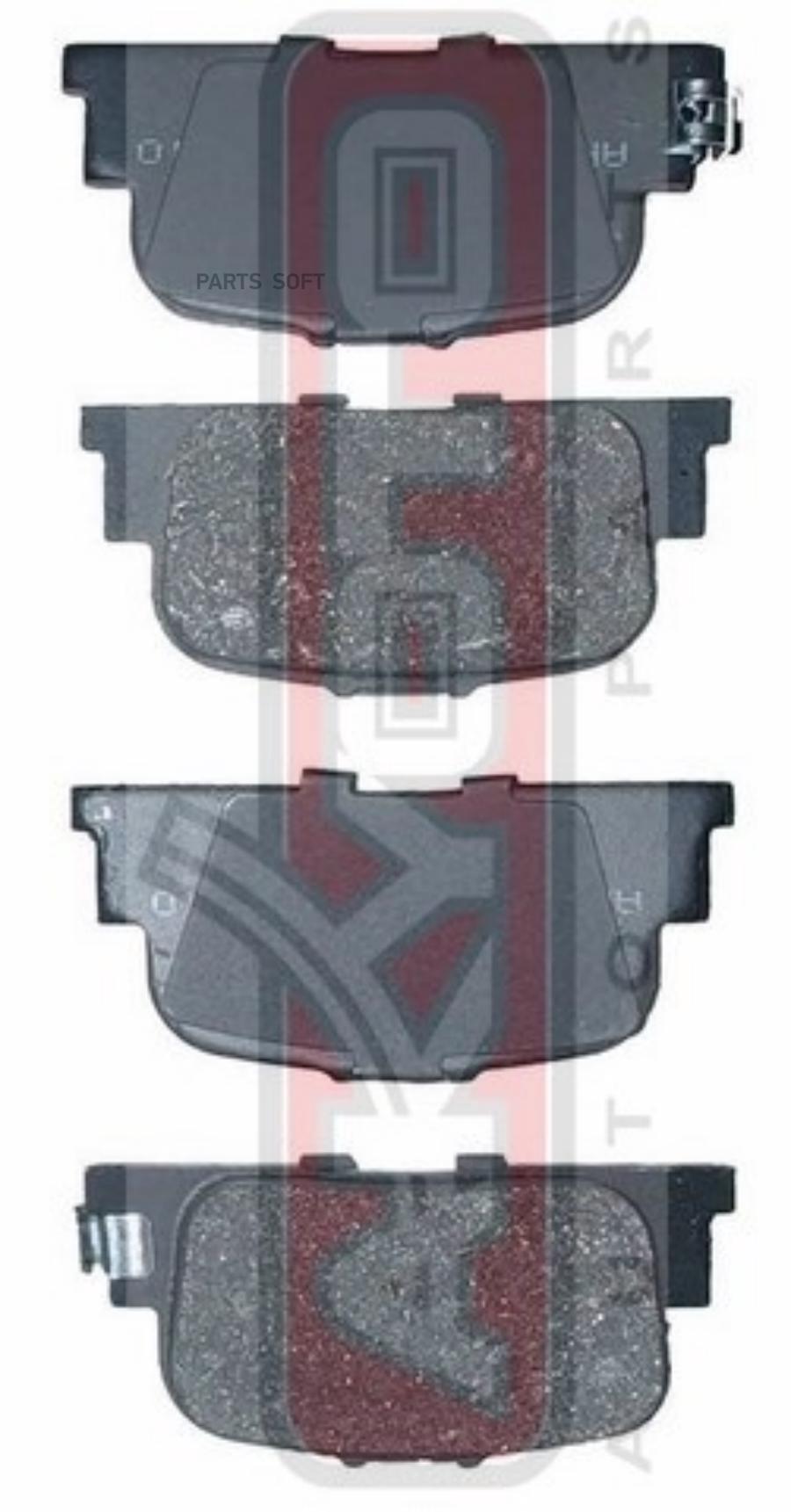 

Тормозные колодки Akyoto задние дисковые akd0510