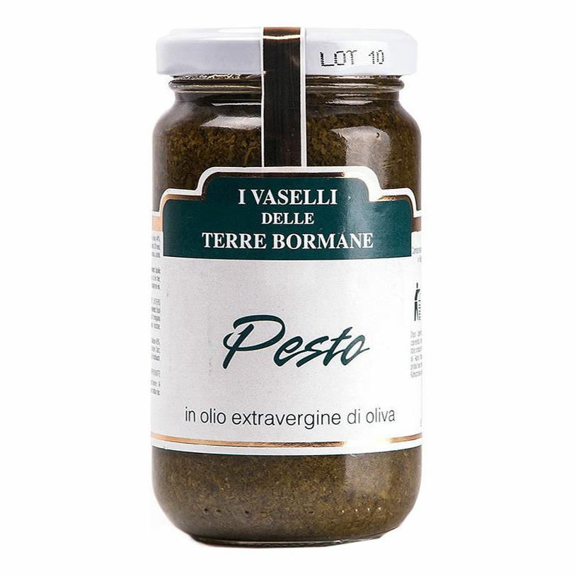 фото Соус terre bormane pesto на оливковом масле 180 г