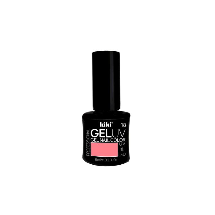 Гель-лак для ногтей Kiki Gel Uv&Led 18 коралловый kiki лак для ногтей gel effect