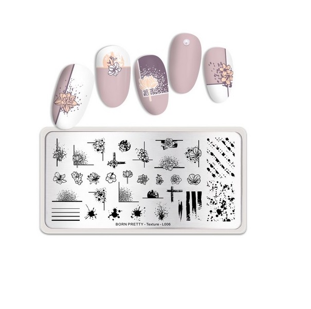 

Пластина для стемпинга Born Pretty Texture №006