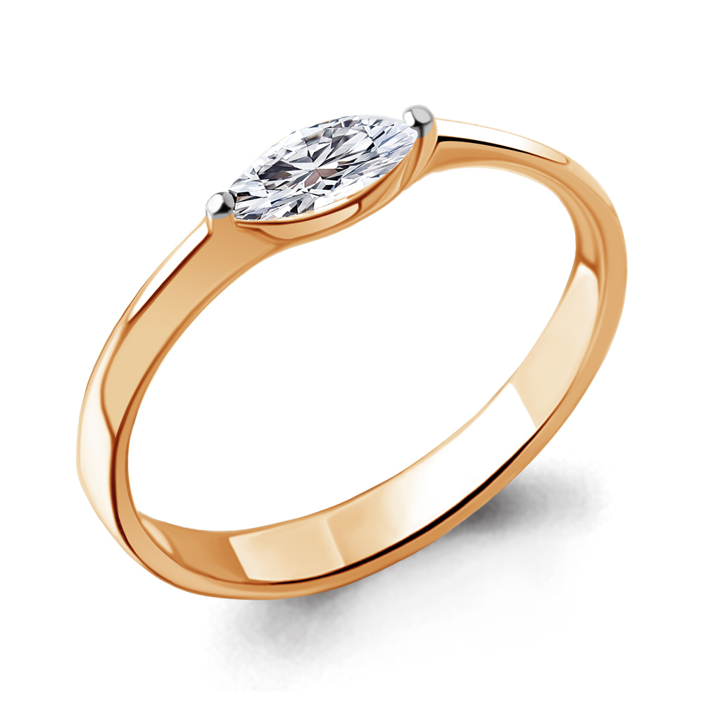 

Кольцо из серебра с фианитом Aquamarine Aquamarine 67232_925_з р. 15, 67232_925_з