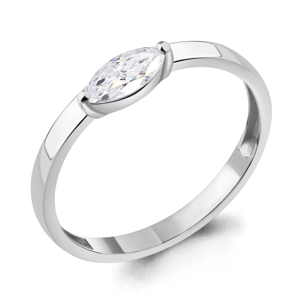

Кольцо из серебра с фианитом Aquamarine Aquamarine 67231_925_р р. 16,5, 67231_925_р
