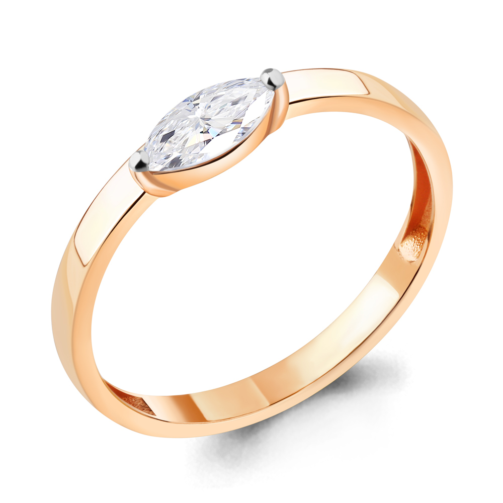 

Кольцо из серебра с фианитом Aquamarine Aquamarine 67231_925_з р, 67231_925_з
