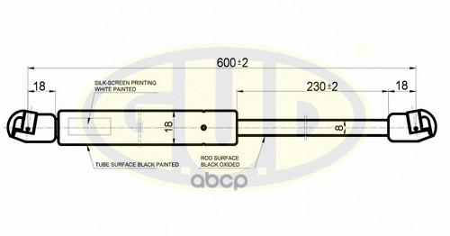 

Амортизатор Багажника Pgt 306 (7A/C) 06/94-04/01 300/360N L=600/230Mm G.U.D. GGS020420