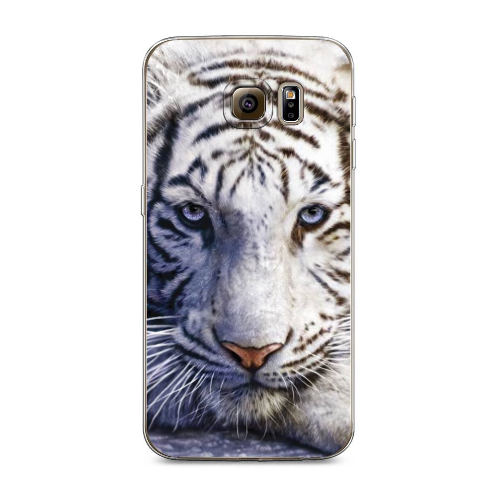 

Чехол на Samsung Galaxy S6 edge "Бенгальский тигр", Коричневый;белый, 24450-1