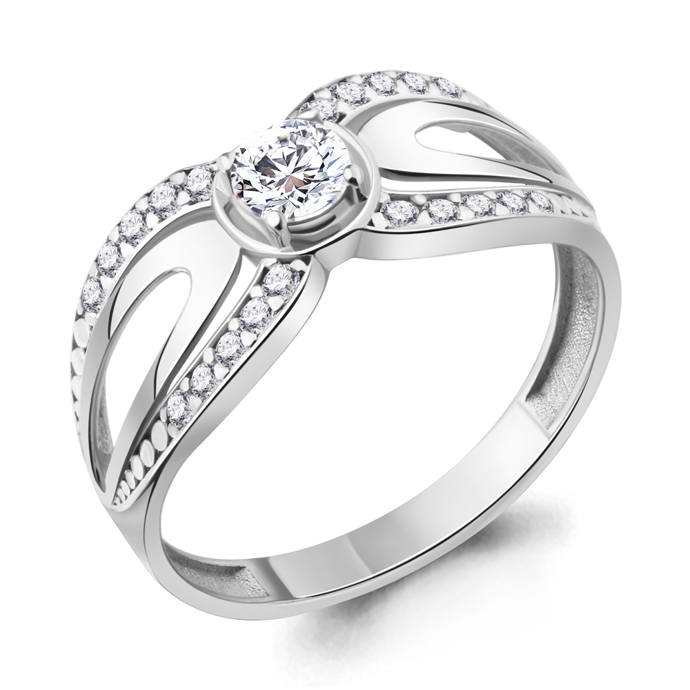 

Кольцо из серебра с фианитом Aquamarine Aquamarine 67228А_925_р р. 20,5, 67228А_925_р