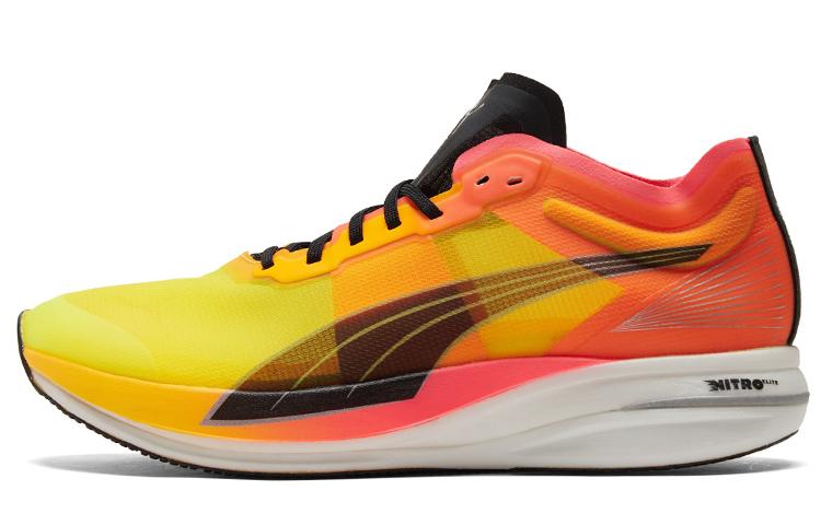 

Кроссовки унисекс Puma Deviate NITRO Elite Fireglow оранжевые 42 EU, Оранжевый, Deviate NITRO Elite Fireglow