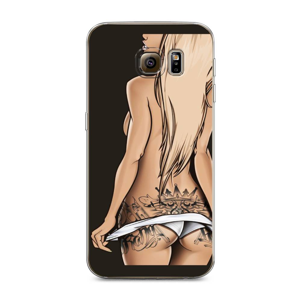 

Чехол на Samsung Galaxy S6 edge "Обнаженная девушка", 24450-6