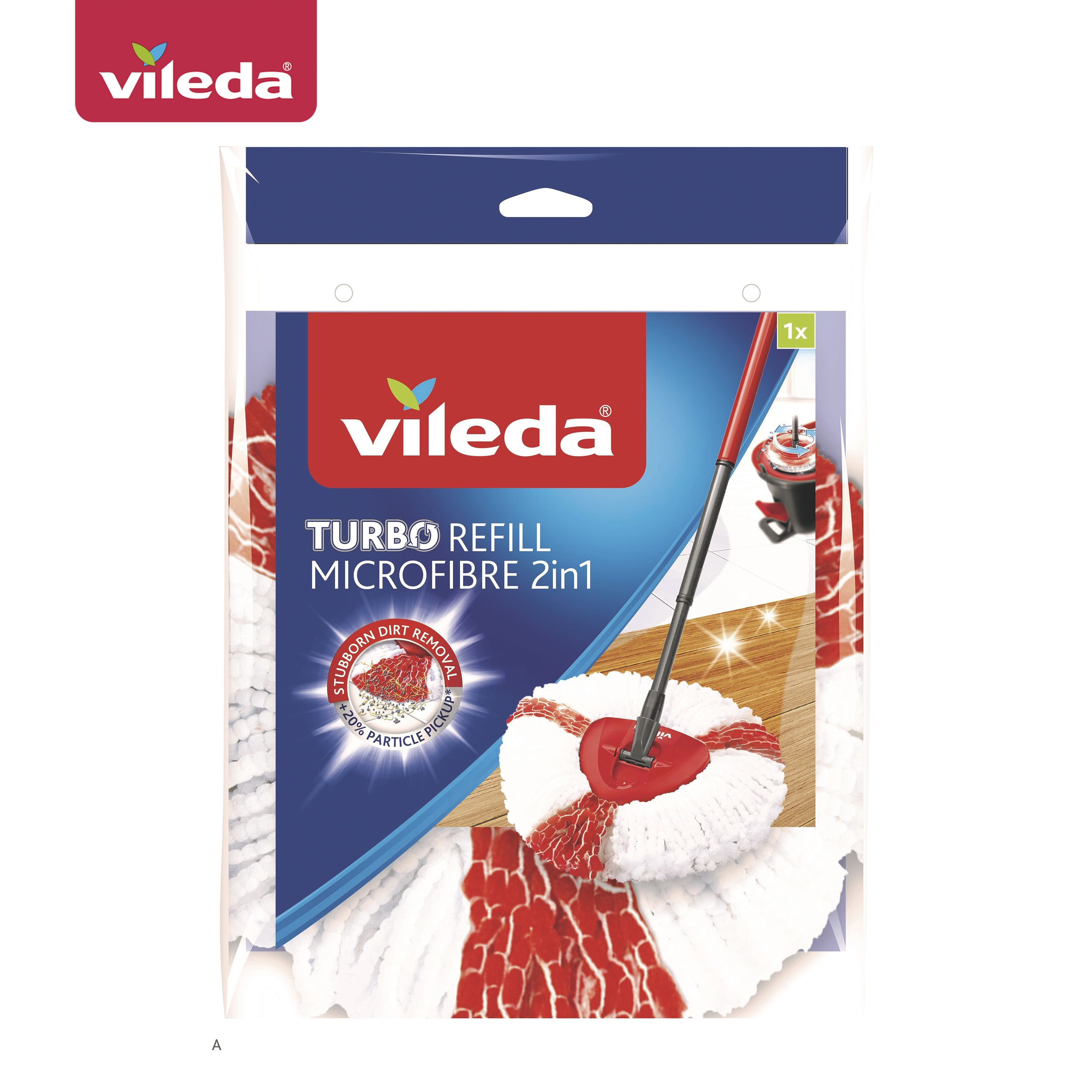 Сменная насадка для швабры Vileda Turbo 151608-REDММ