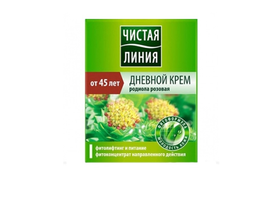 

Крем для лица Чистая линия Родиола розовая 45+ антивозрастной, 50 мл