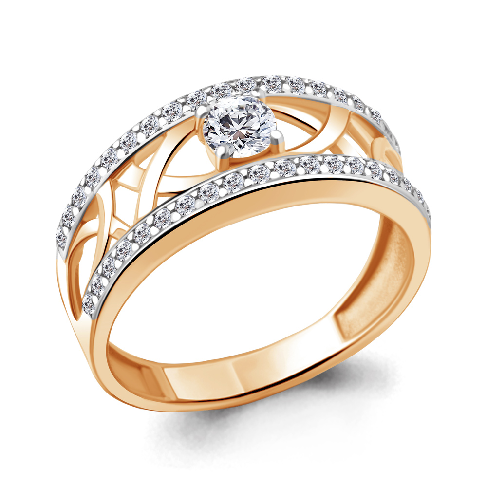 

Кольцо из серебра с фианитом Aquamarine Aquamarine 67226А_925_з р. 19, 67226А_925_з