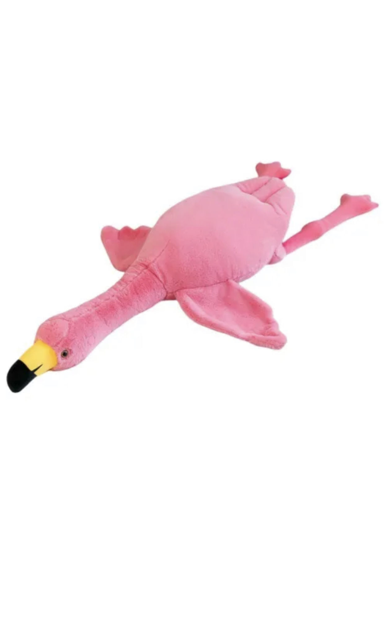 фото Мягкая игрушка фламинго emily 130 см розовый