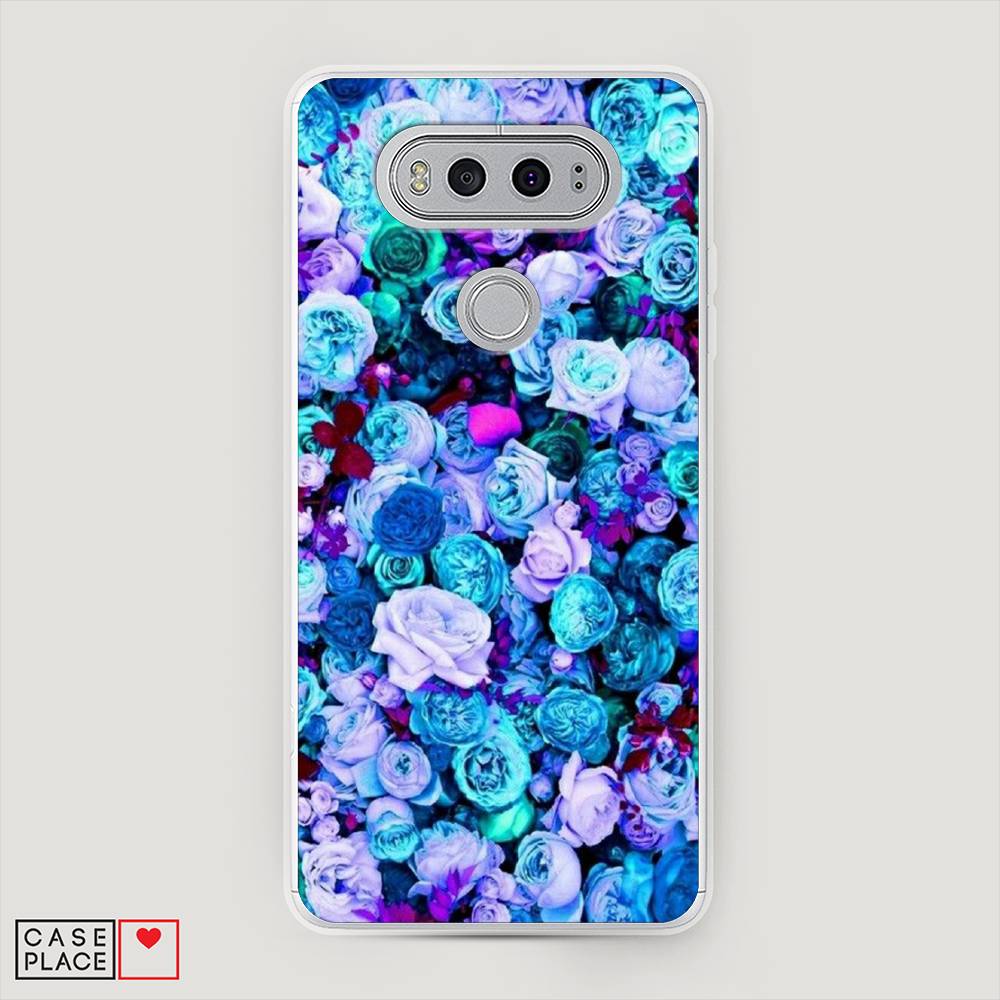 

Чехол на LG V20 "Цветочный ковер", Фиолетовый, 83350-2