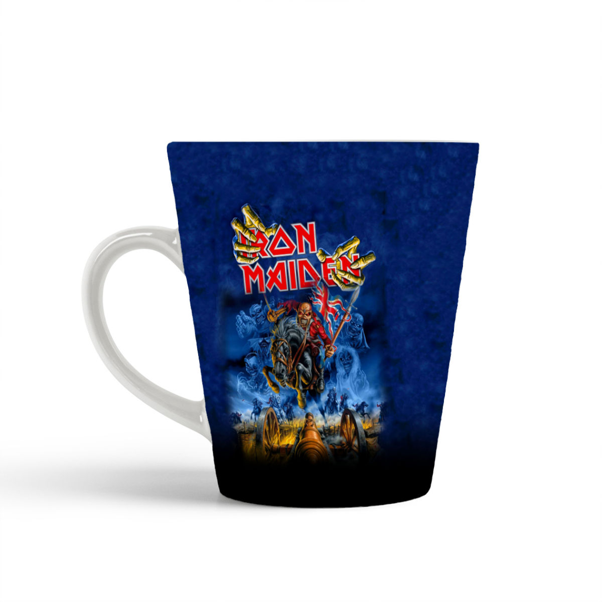 

Кружка-латте CoolPodarok iron maiden maiden england