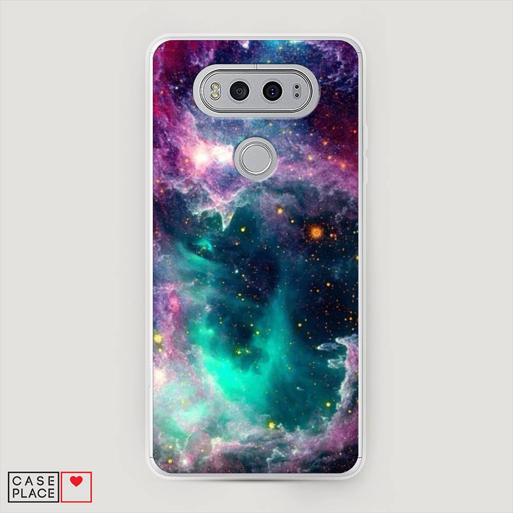 

Чехол на LG V20 "Звездные облака", Розовый;бежевый, 83350-2