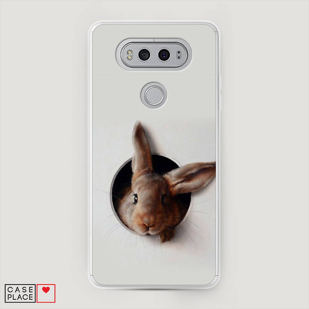 

Чехол на LG V20 "Любопытный кролик", Серый;коричневый, 83350-1