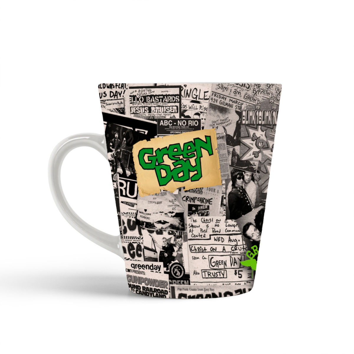 

Кружка-латте CoolPodarok Газета Green day