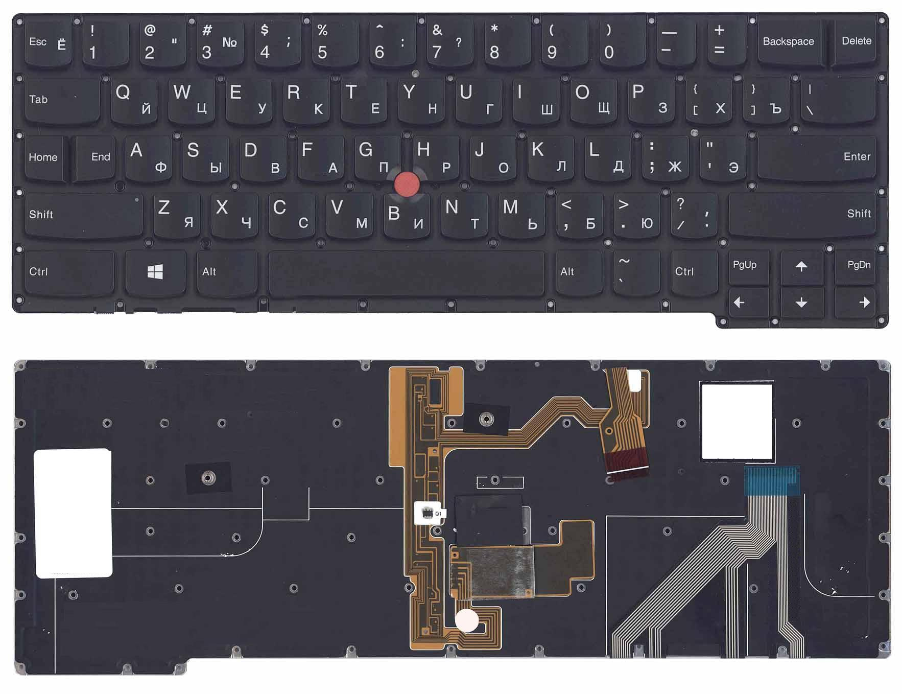 

Клавиатура Lenovo для ноутбука Lenovo ThinkPad X1 Carbon Gen 2 2014