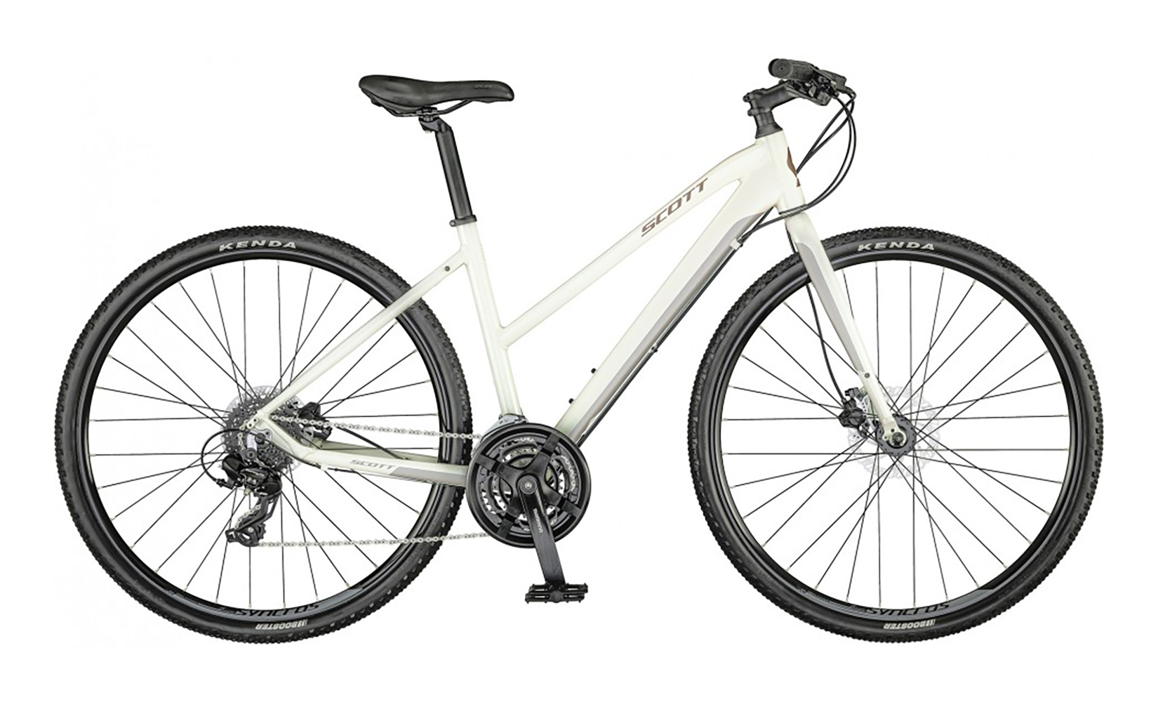 

Велосипед Scott Sub Cross 50 Lady 2022, White/Black, L, Белый, Sub Cross 50 Lady (2022)