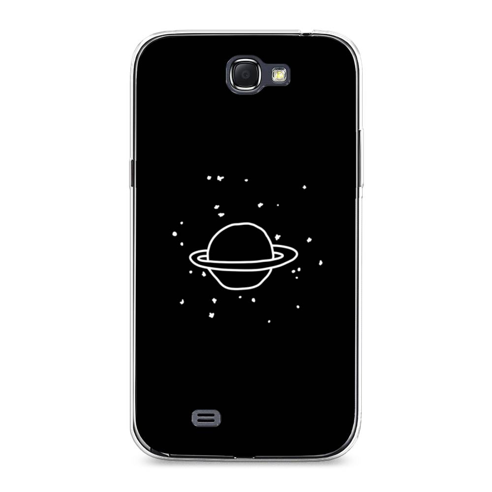 

Чехол Awog на Samsung Galaxy Note 2 / Самсунг Note 2 "Дудл Юпитера", Белый;черный, 23250-4