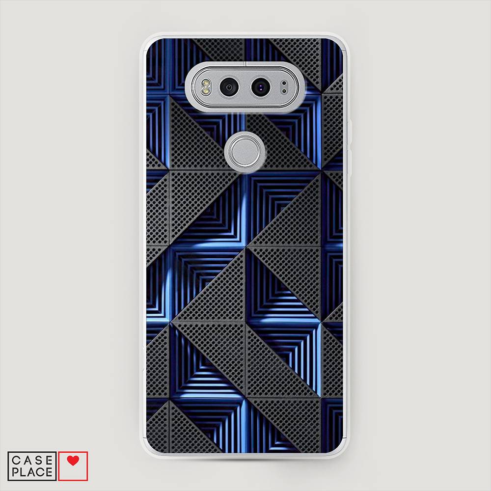 

Чехол на LG V20 "IBM", Серый;синий, 83350-3