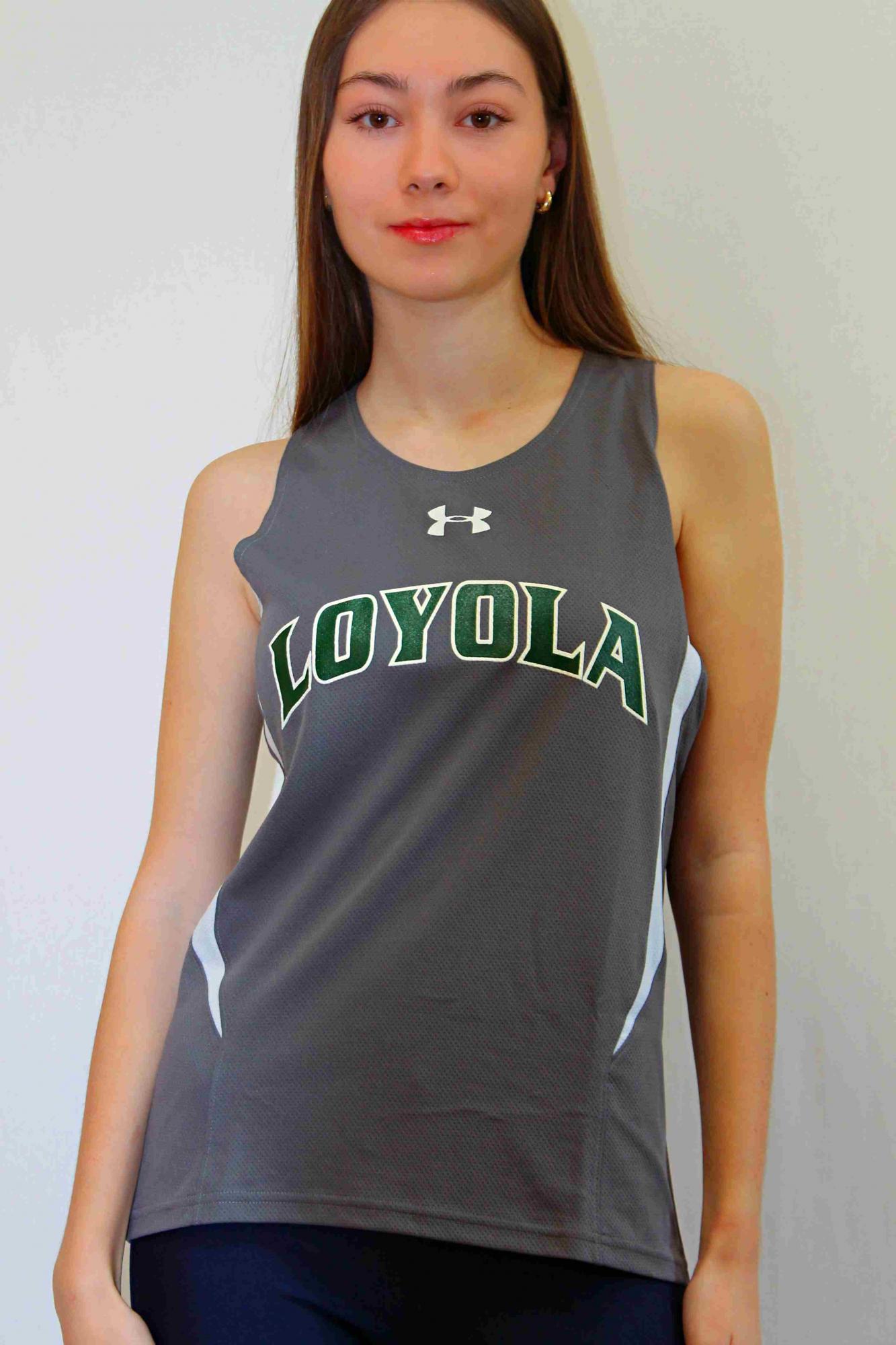 

Майка женская Under Armour LOYOLA серая S-M, LOYOLA