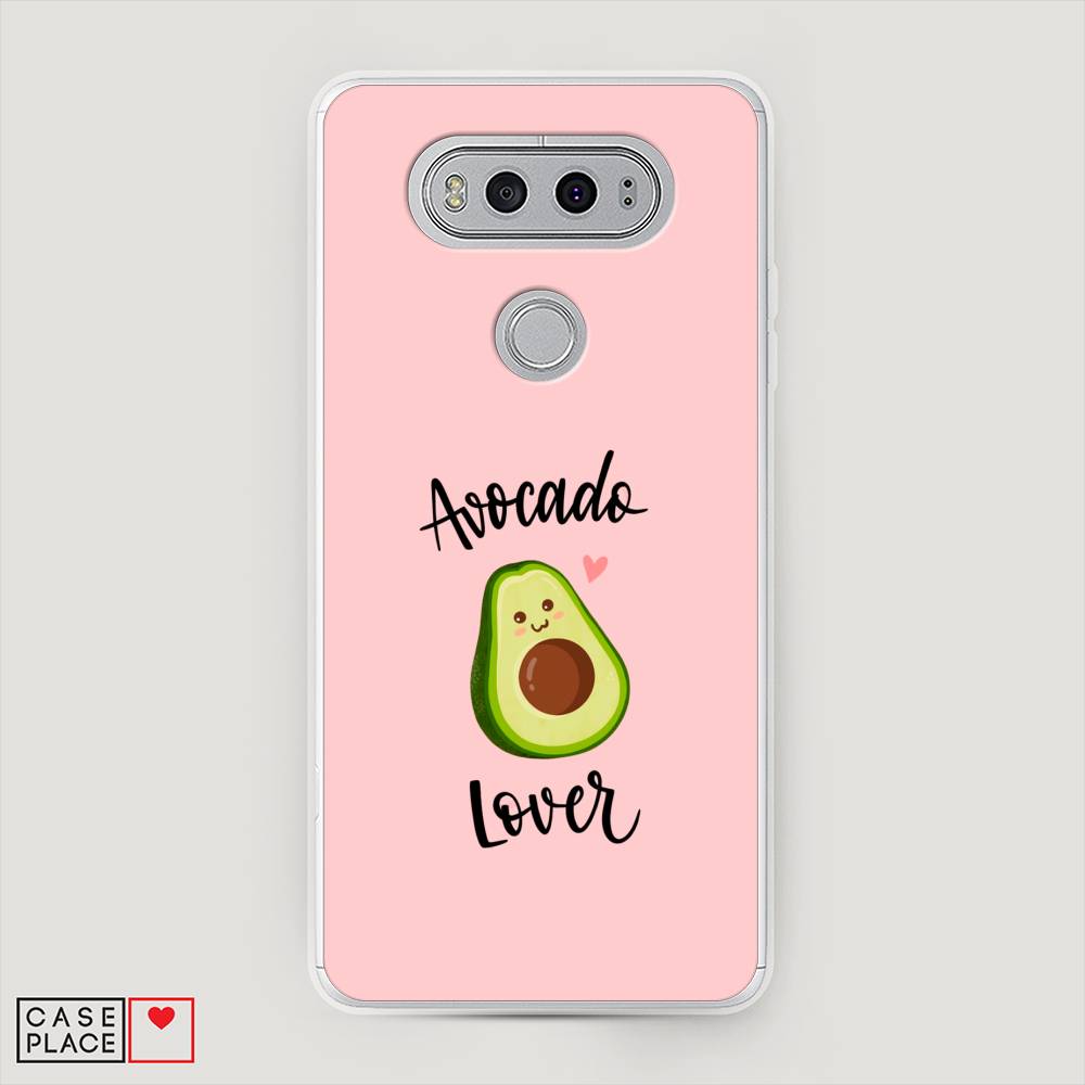 

Чехол на LG V20 "Avocado lover", Розовый;зеленый, 83350-6