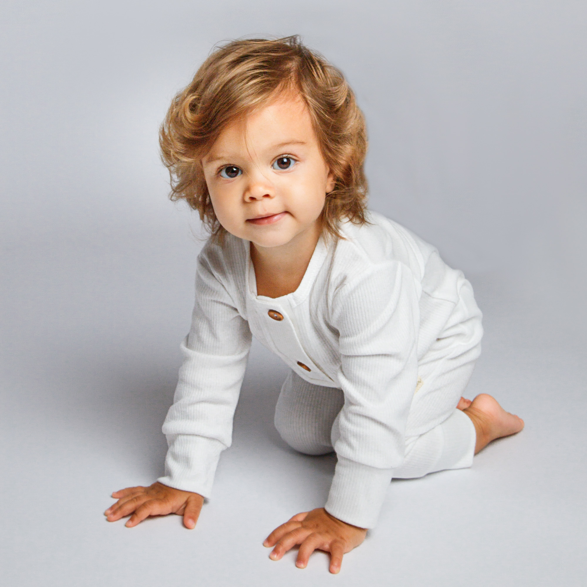 фото Комбинезон детский amarobaby ab-od21-fs501 цв. белый р. 80
