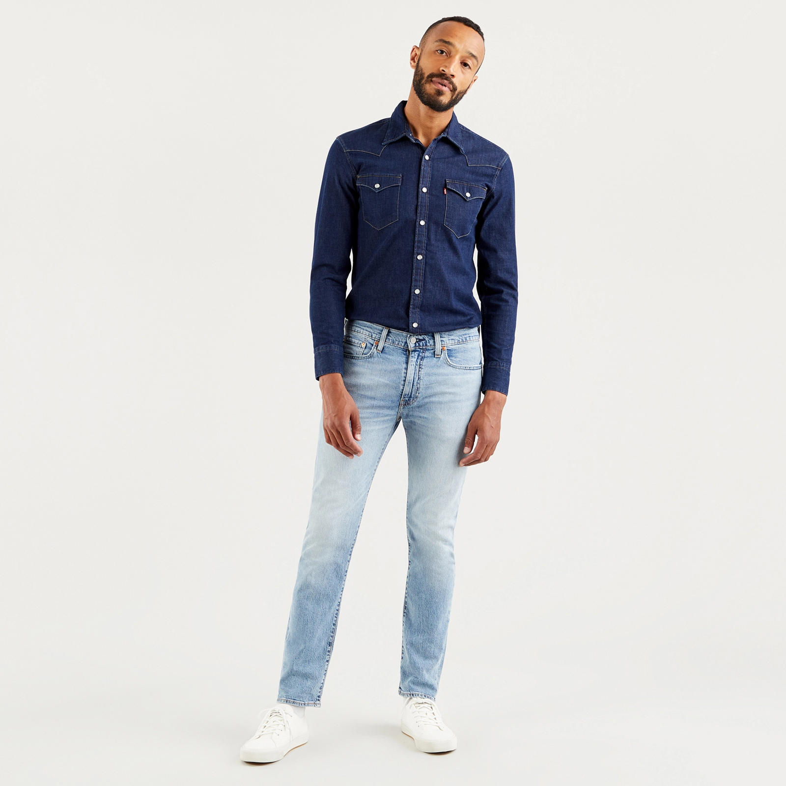 фото Джинсы мужские levi's 29507-0940 голубые 33/34