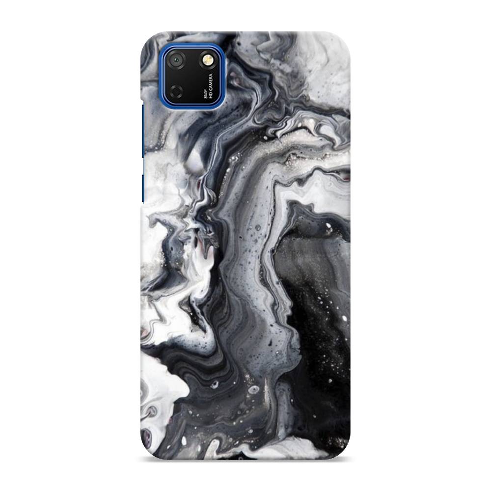 

Чехол Awog "Бело-черные сложные полосы" для Honor 9S