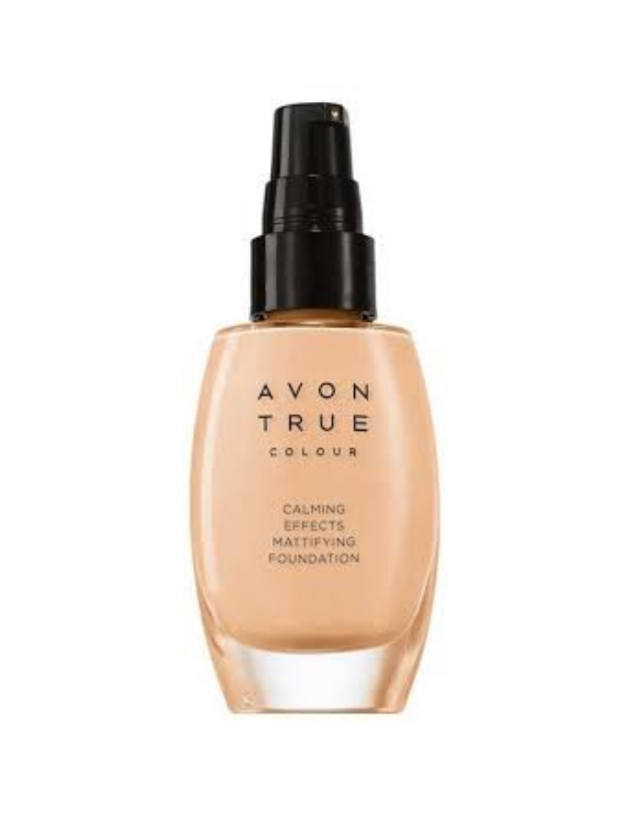 Тональный крем для лица Avon матирующий Спокойное сияние тон Светлый 30 мл