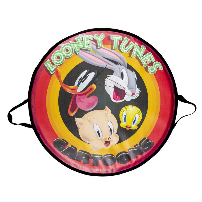 

1toy Looney Tunes ледянка 52см, круглая, Разноцветный