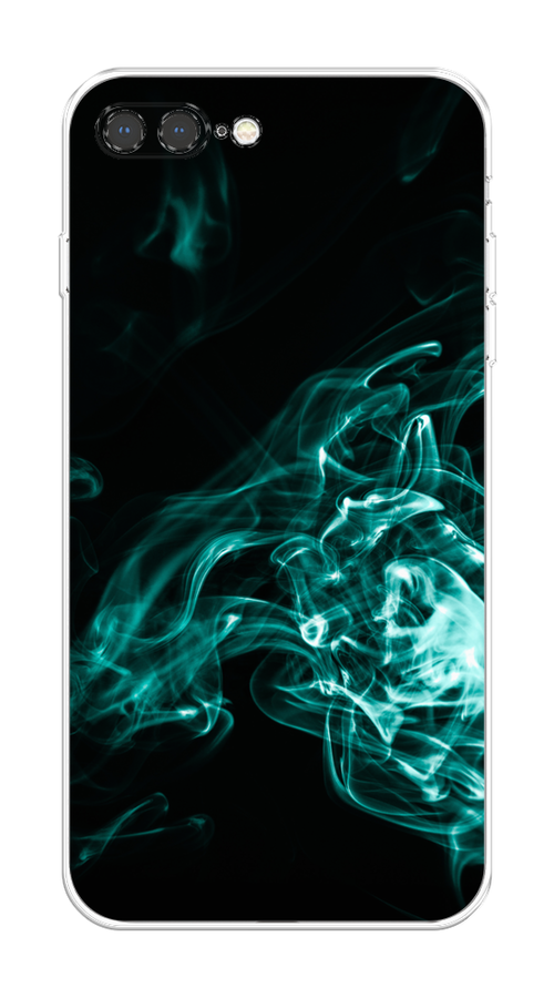 

Чехол на Apple iPhone 8 Plus "Дым", Голубой;черный, 10950-3