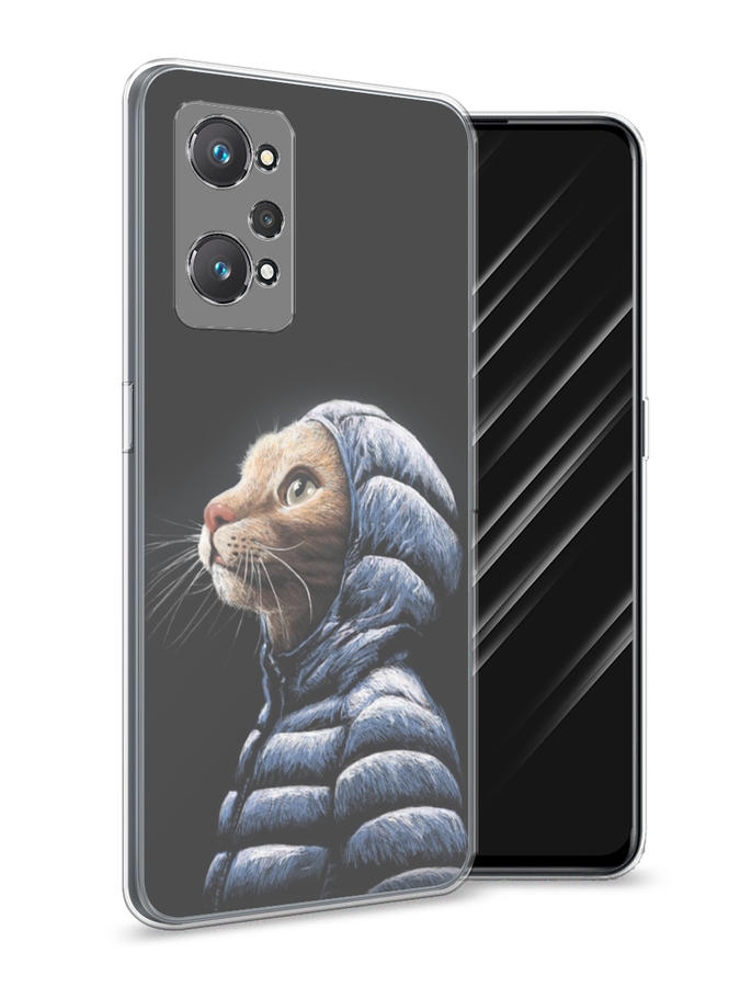 

Чехол Awog на Realme GT Neo 2 "Кот в капюшоне", Разноцветный, 257750-2
